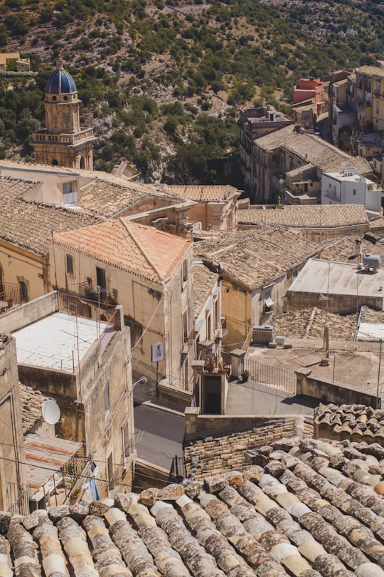 aerial view of houses during daytime in Ragusa Italy