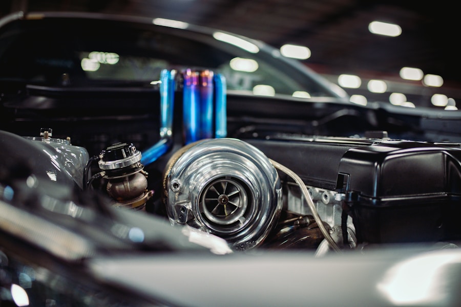 Apex big turbo kit installed on a Subaru FA20DIT engine