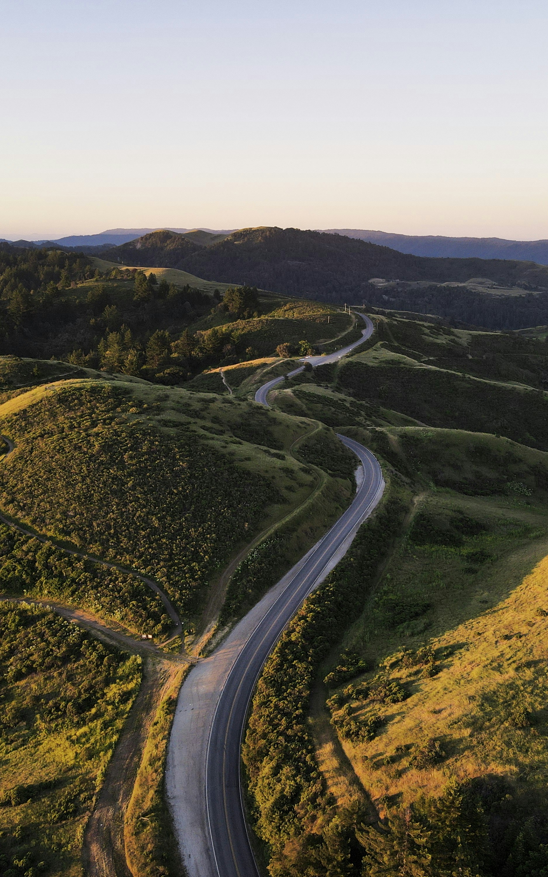 great photo recipe,how to photograph aerial view of green trees and road during daytime