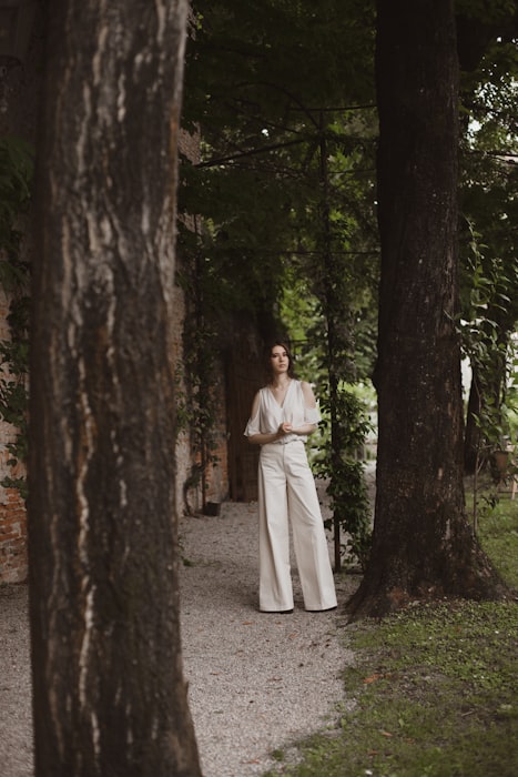 Pantalon slouchy en coton