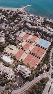 aerial view of city buildings during daytime