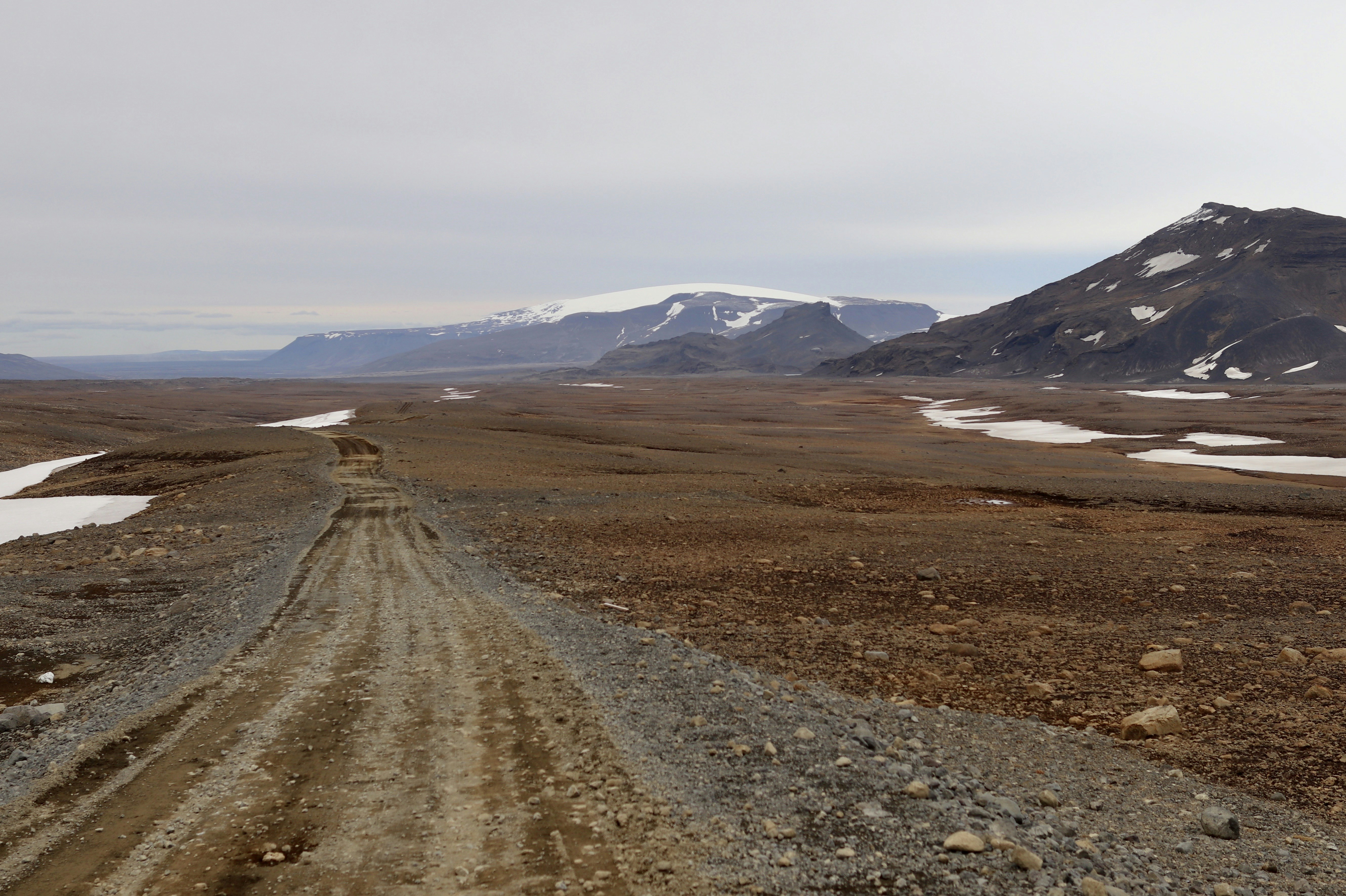Great adventures end on dirty road.
