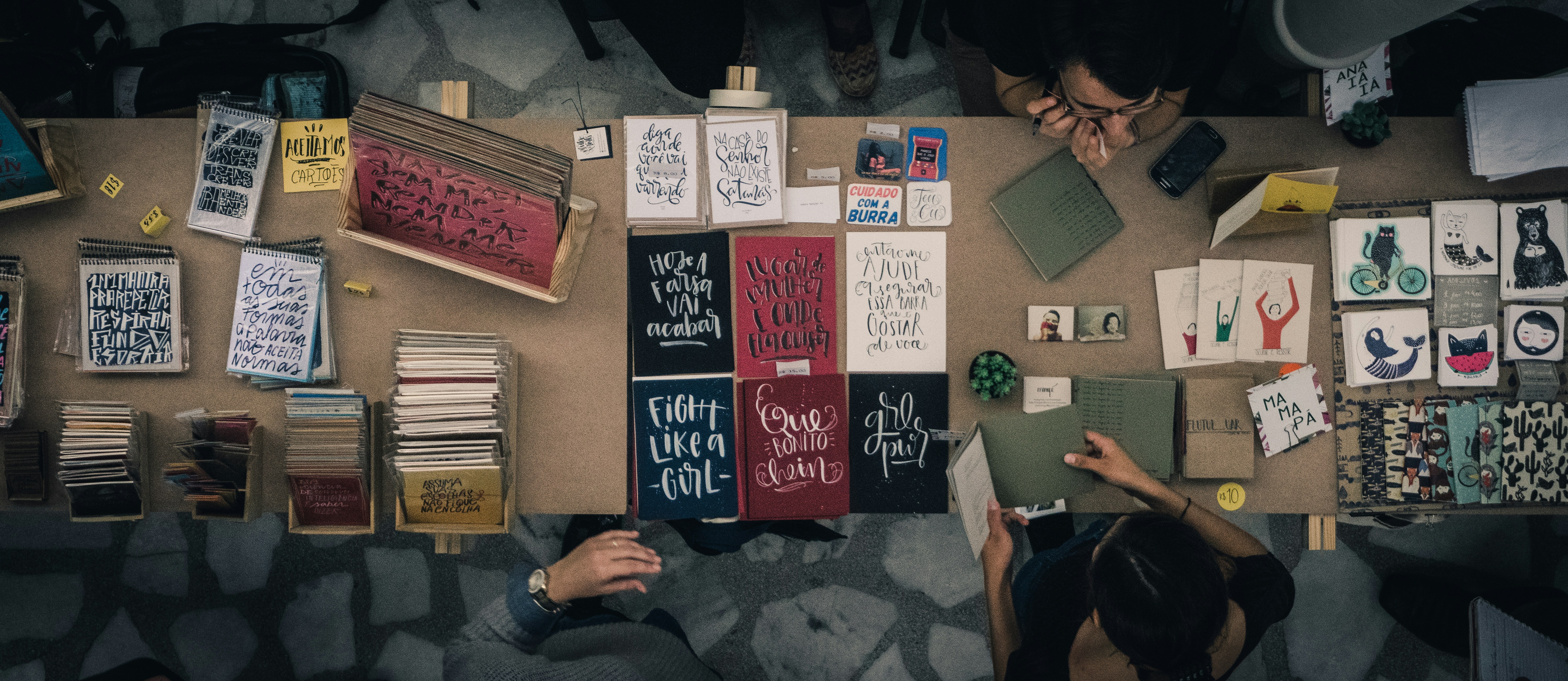 Arts & books market in florianópolis
