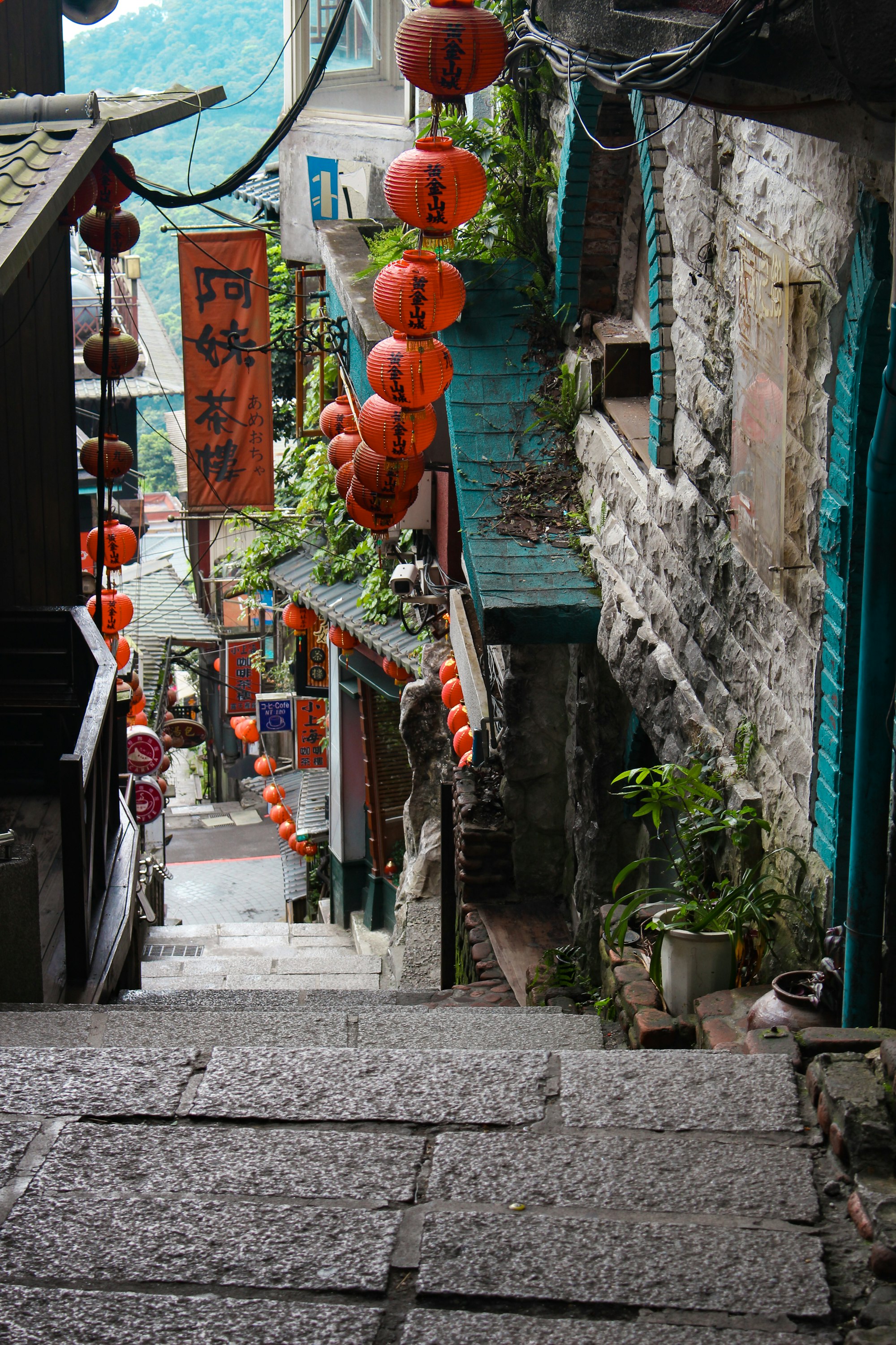 Old Street in Jiufen, Taiwan