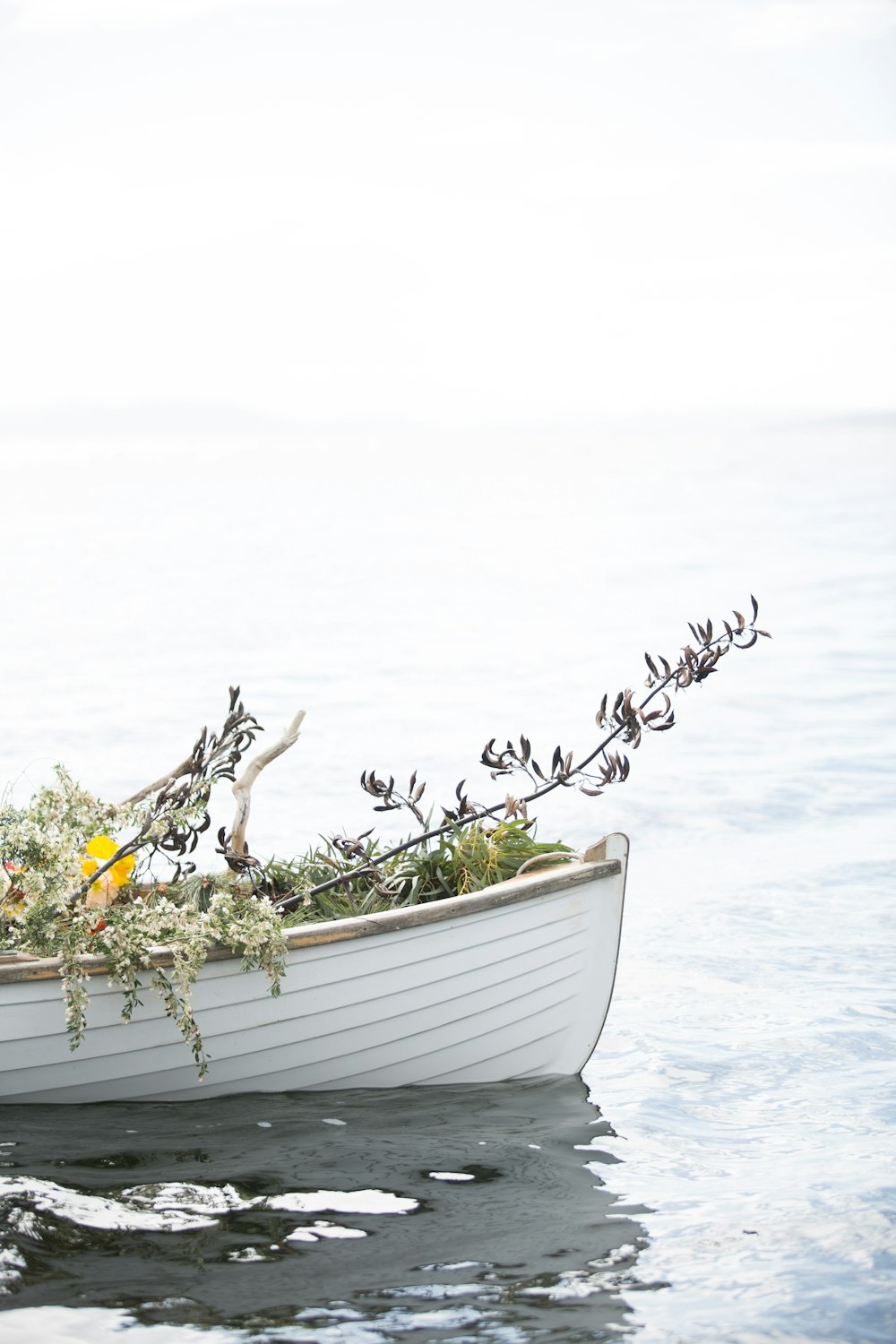 white boat on sea during daytime