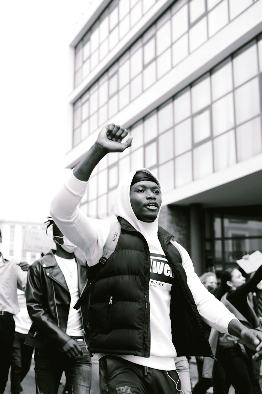man in black vest and white dress shirt photo – Free Black lives matter  Image on Unsplash