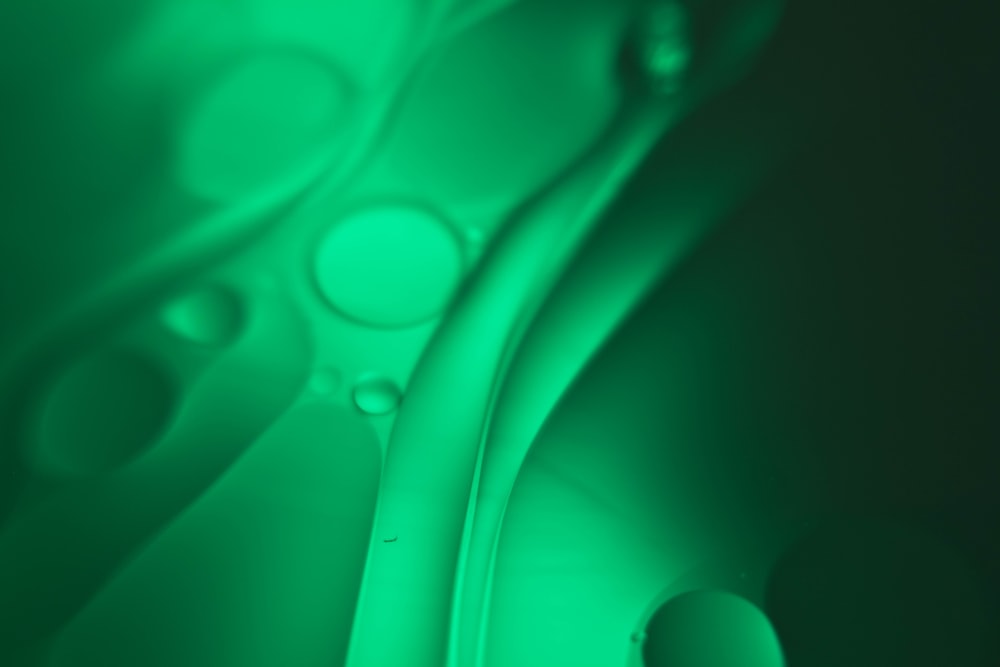 green and white light illustration