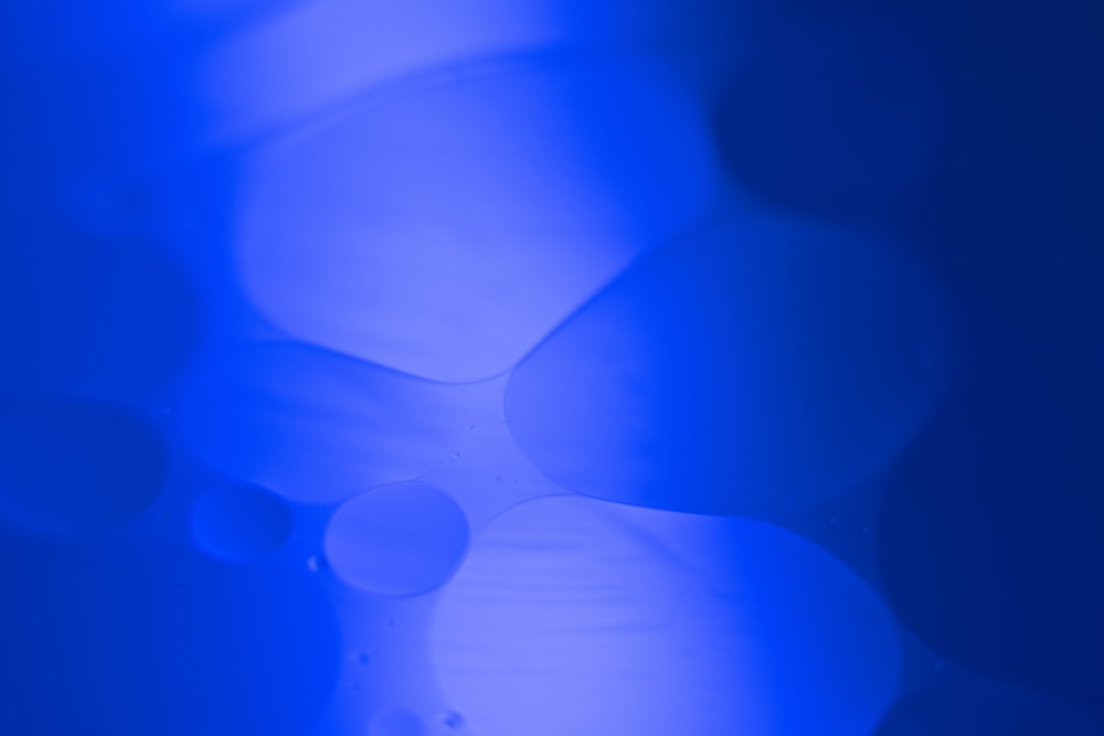 blue and white light illustration