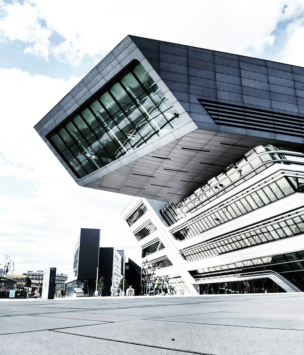 white and black concrete building during daytime