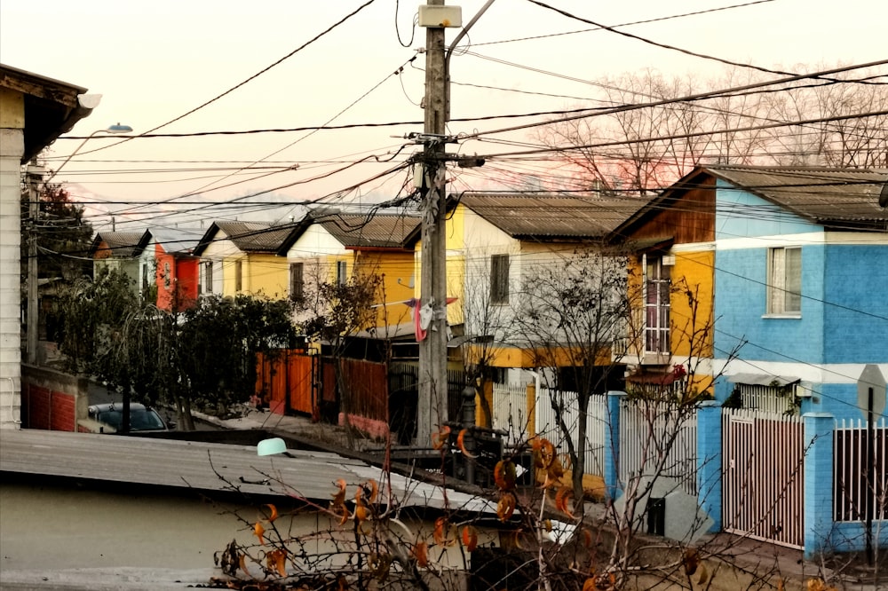 white and brown concrete building beside brown bare tree during daytime