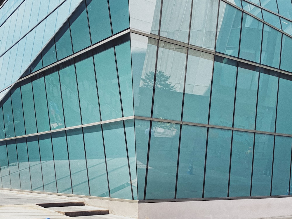 clear glass window building during daytime