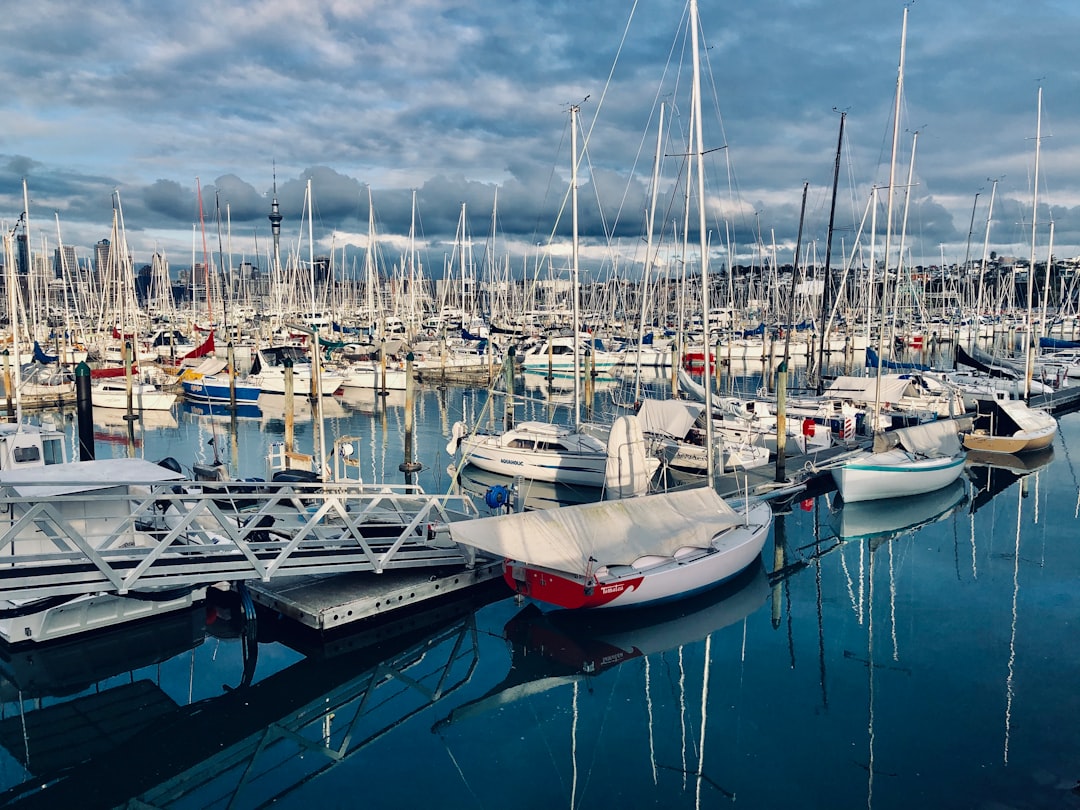 travelers stories about Dock in Westhaven, New Zealand