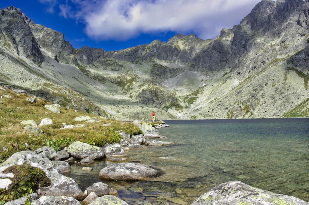 Mountain range photo spot VeÄ¾kÃ© Hincovo pleso High Tatras
