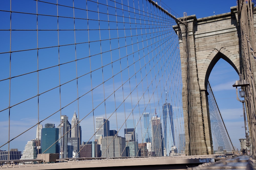 brown bridge under blue sky during daytime