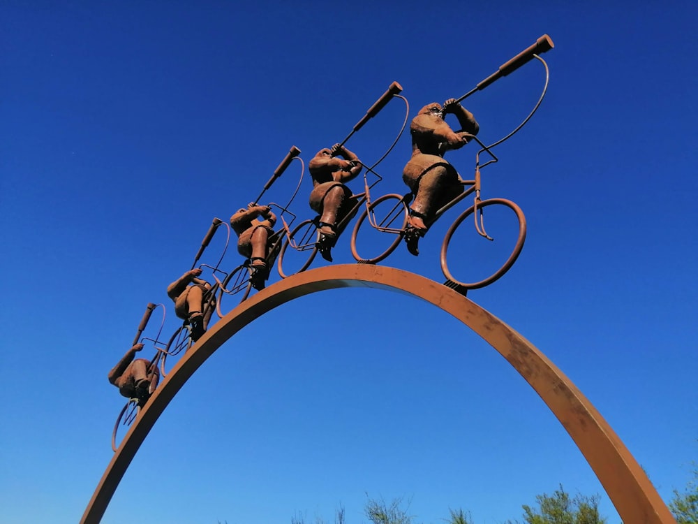 people riding on bicycle during daytime