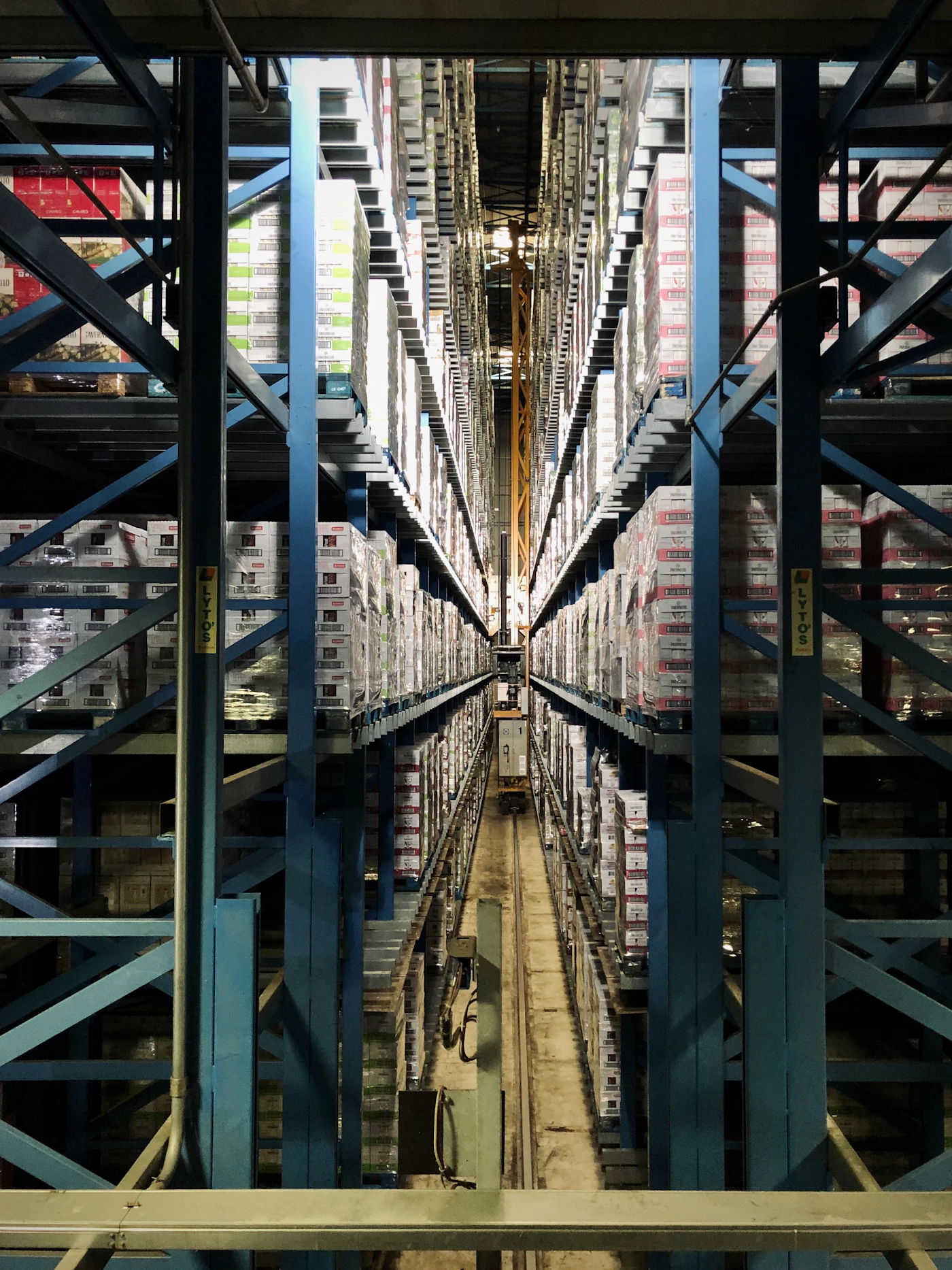 Factory warehouse zone requiring planned CCTV camera coverage