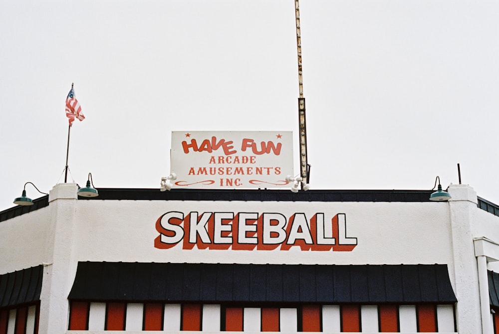 white and black UNKs restaurant signage