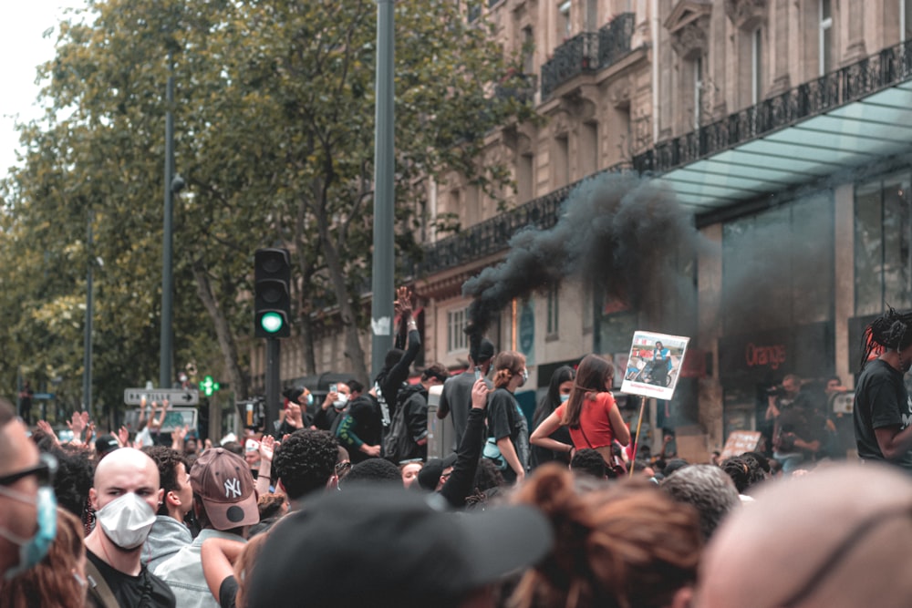 people walking on street during daytime