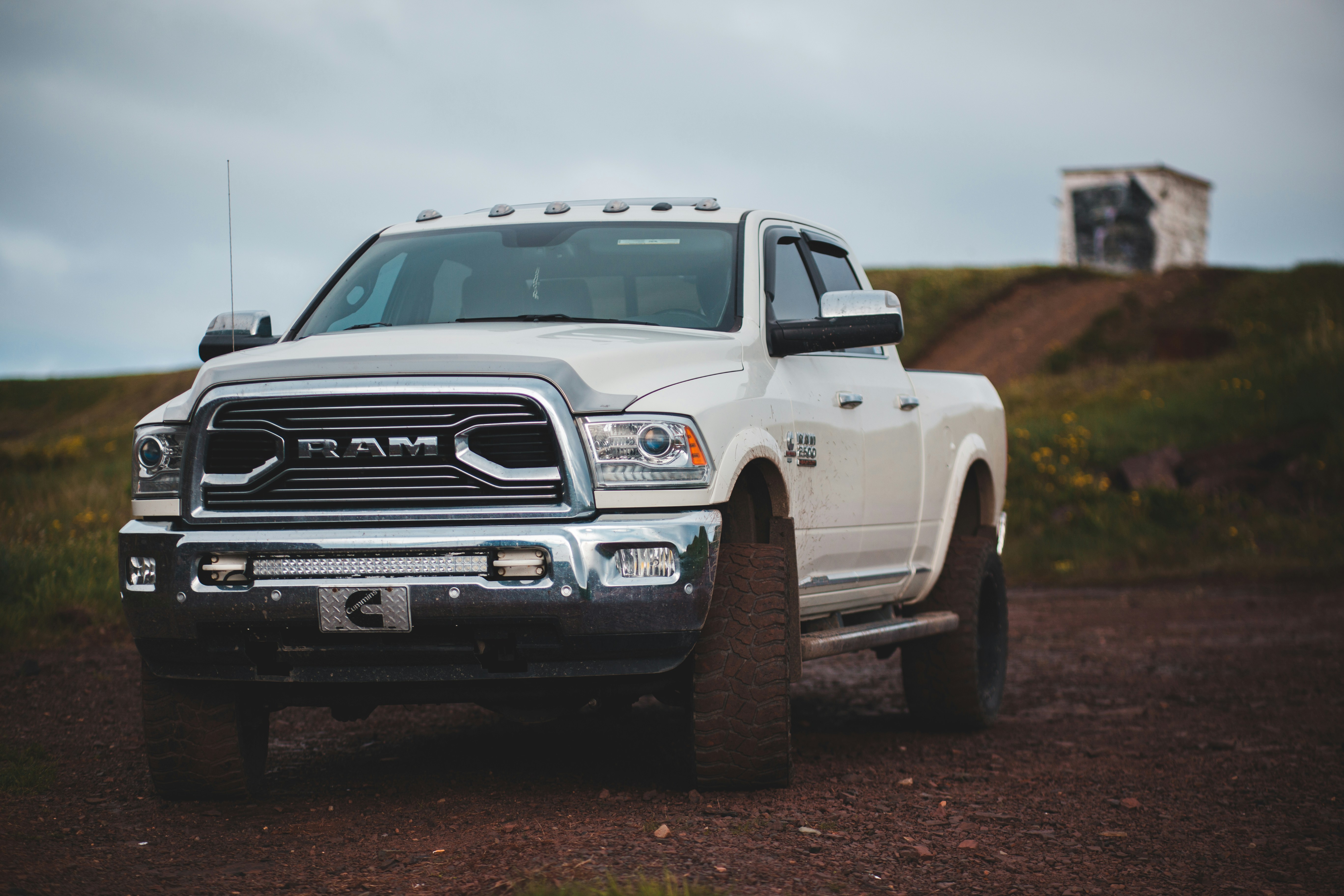 White chevrolet single cab pickup truck