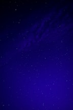 A sleek dark blue night sky with subtle silver star constellations forming a delicate pattern.