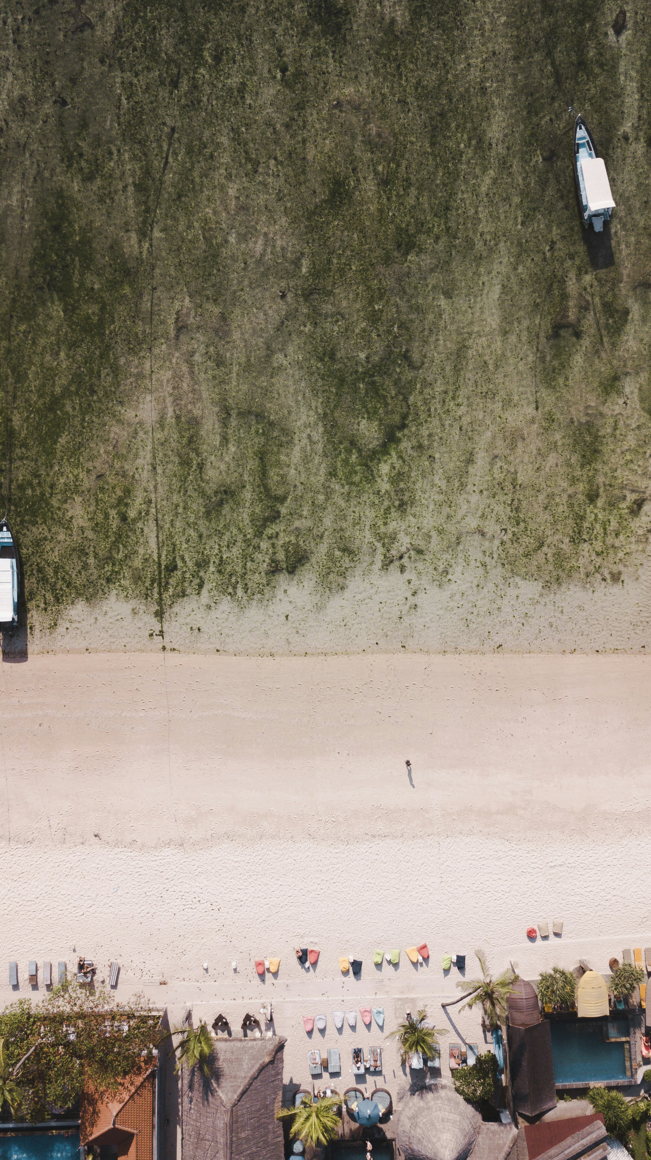 blue car on gray road