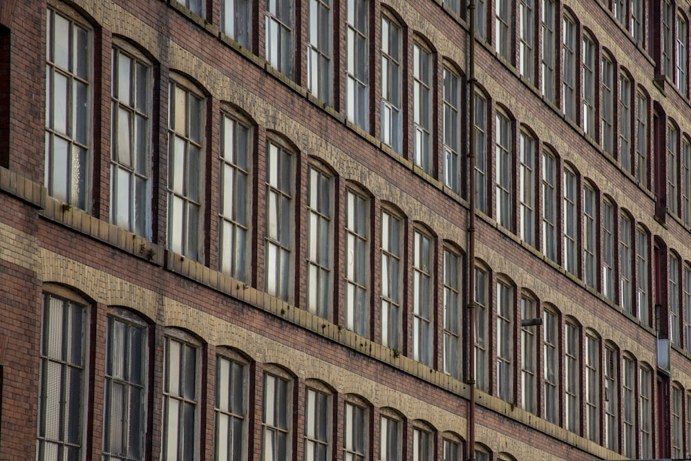 낮에는 갈색 콘크리트 건물