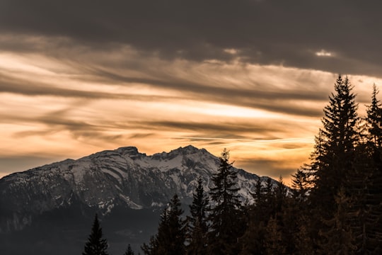 photo of Les Gets Mountain range near Aiguille des Grands Montets