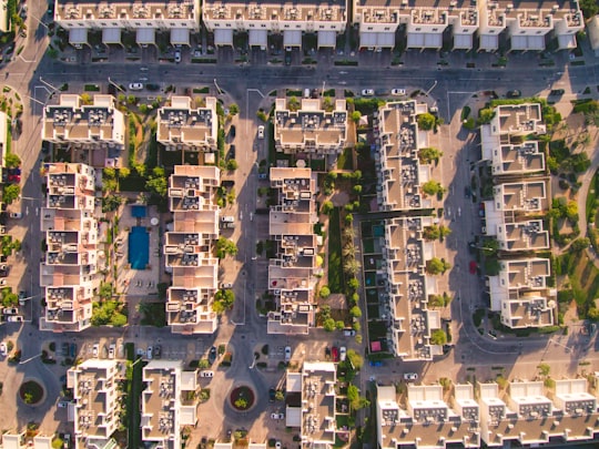 aerial view of city buildings during daytime in Abu Dhabi - United Arab Emirates United Arab Emirates