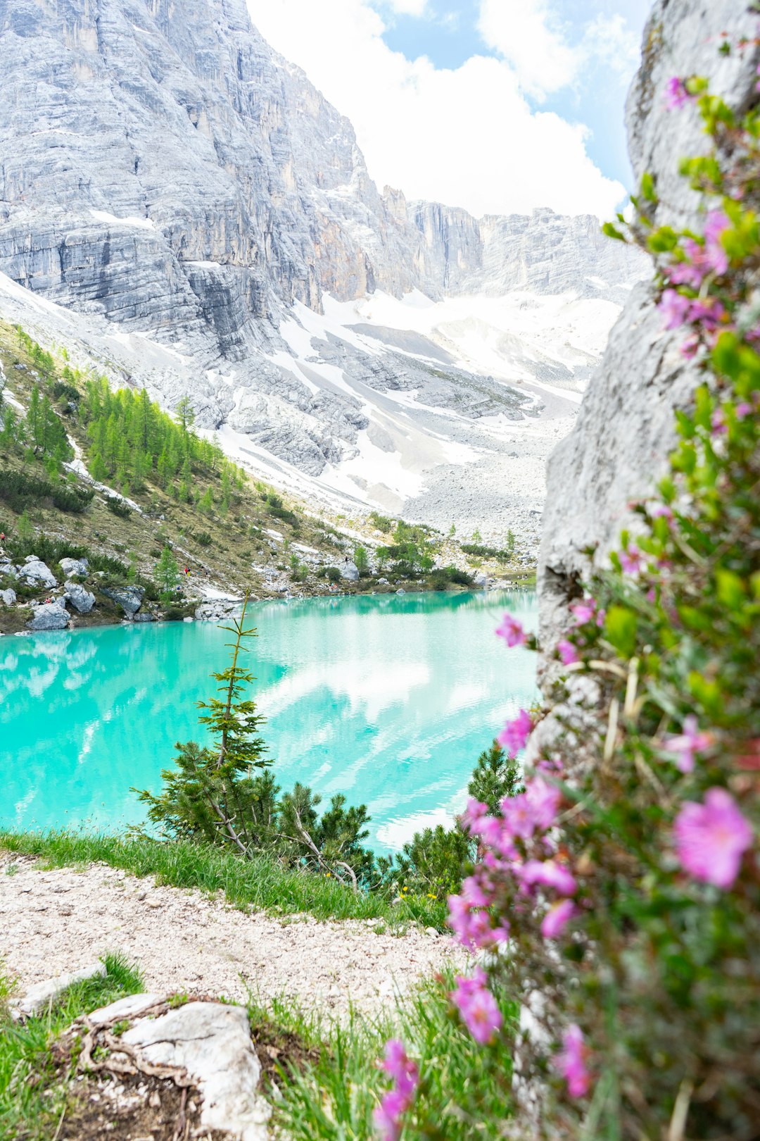 Glacial lake photo spot Lago di Sorapis La Valle Agordina