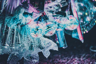 A vibrant collage showcasing a variety of product categories glowing with magical sparkles.