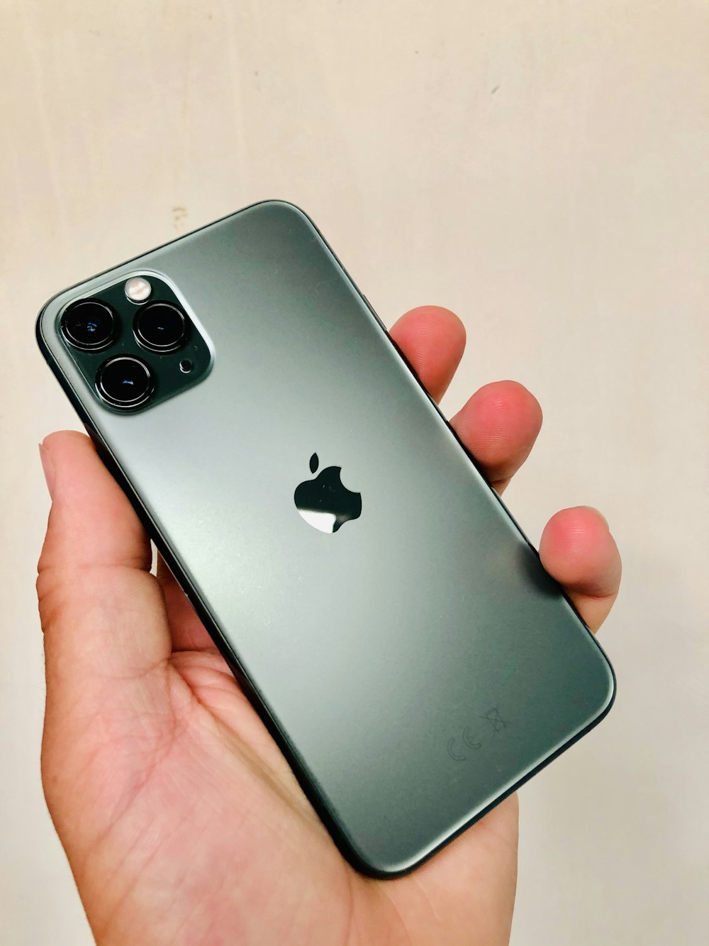 person holding black iphone 7