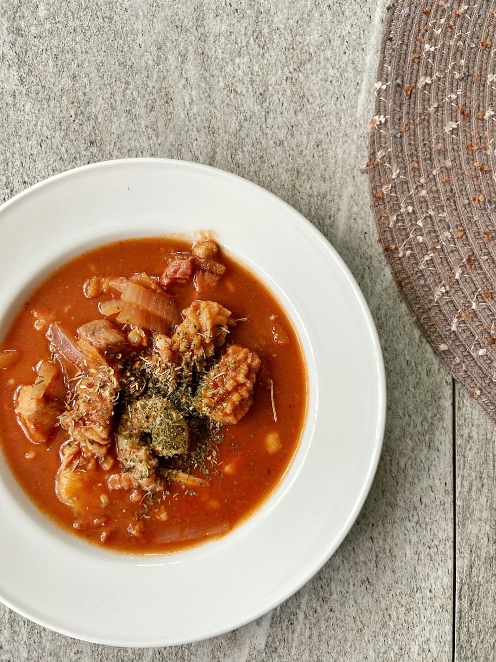 cooked food on white ceramic bowl