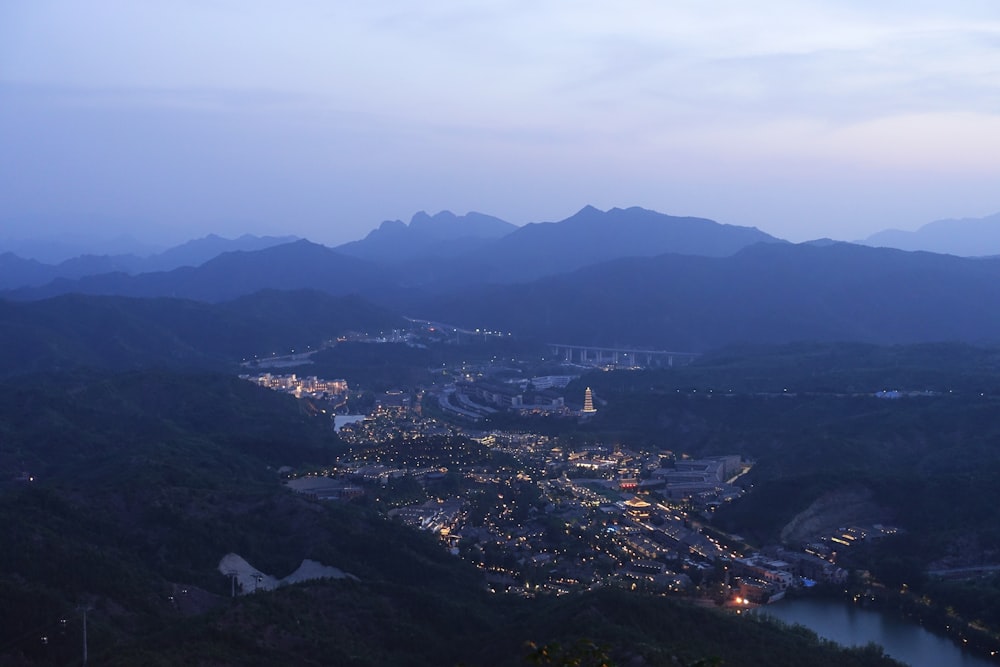 aerial view of city during daytime