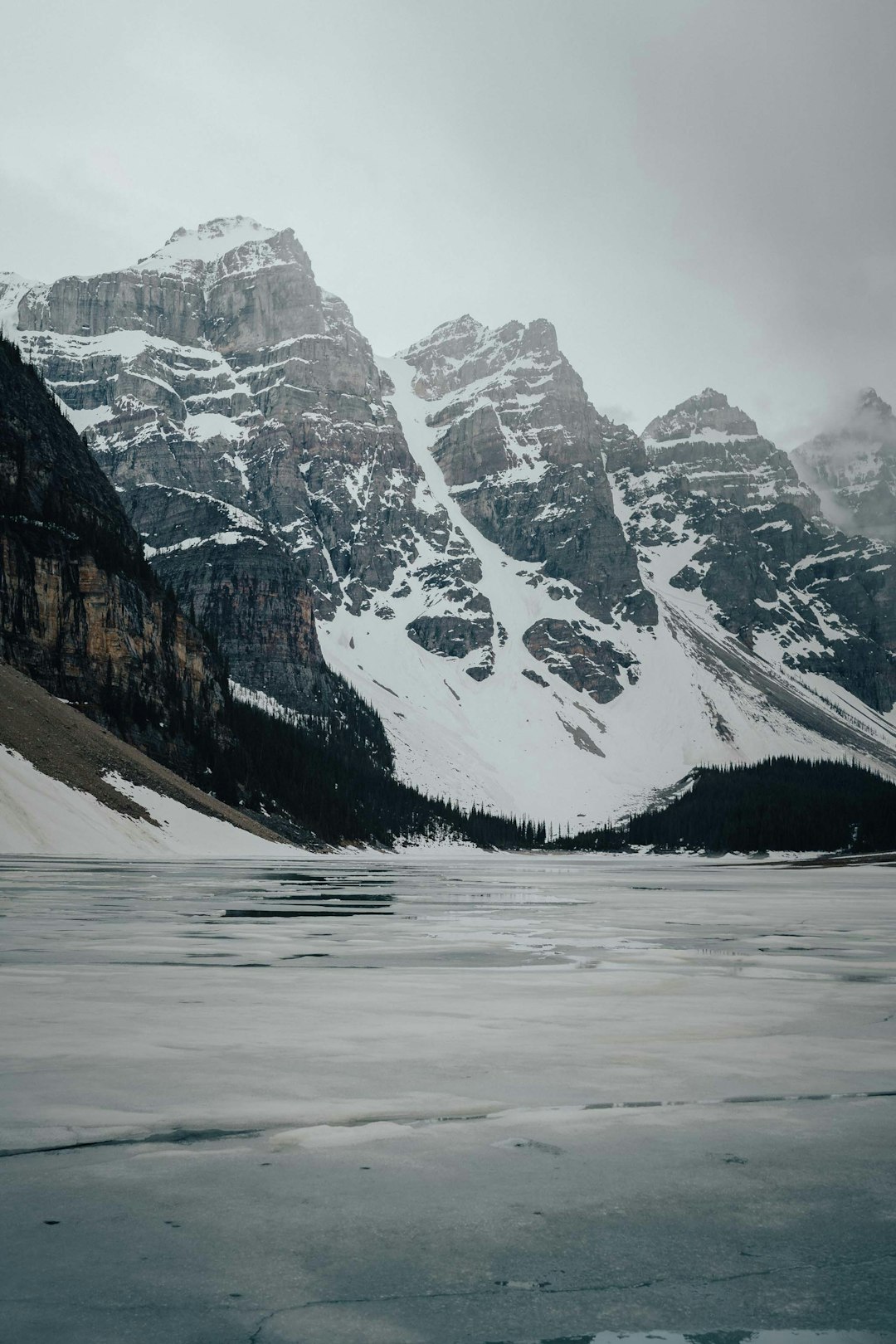 Glacial landform photo spot Moraine Lake Johnston Canyon