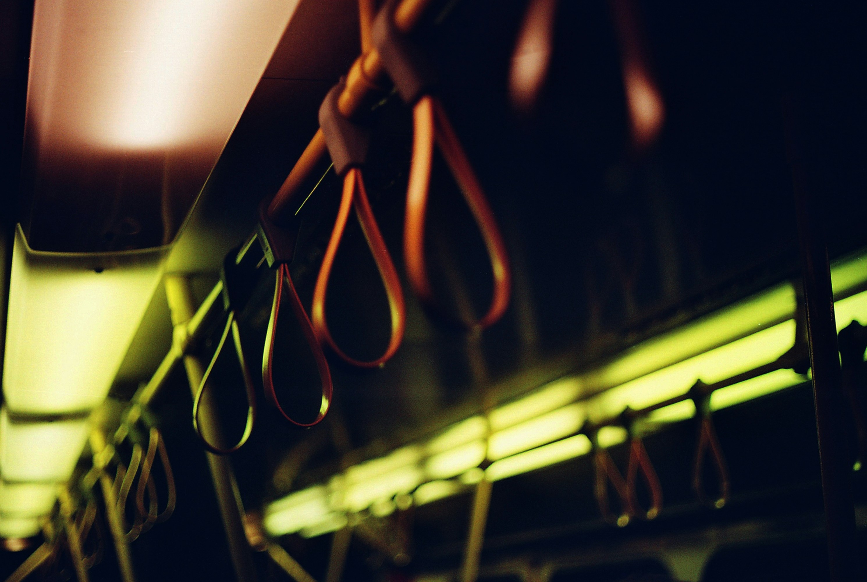 person holding yellow led light
