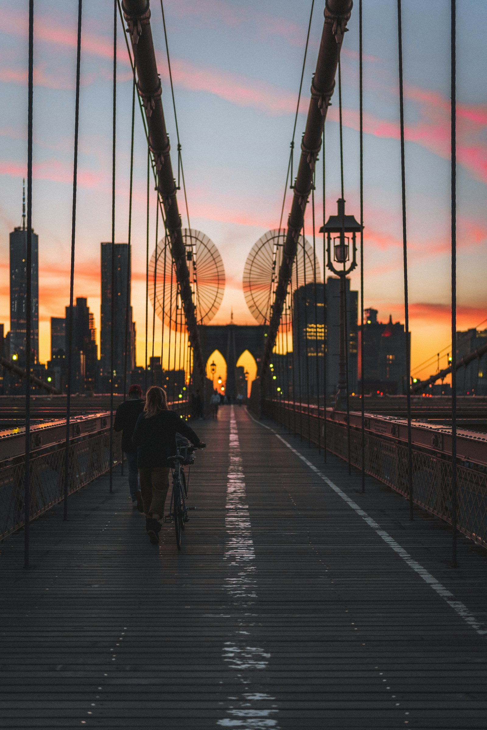 Sigma 35mm F1.2 DG DN Art sample photo. People walking on bridge photography