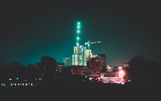 city skyline during night time in Cagayan De Oro City Philippines