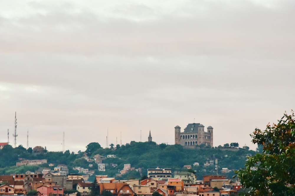 city buildings under white sky during daytime