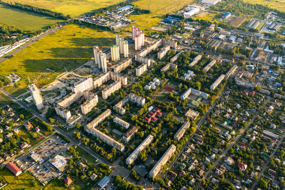 aerial view of city buildings during daytime