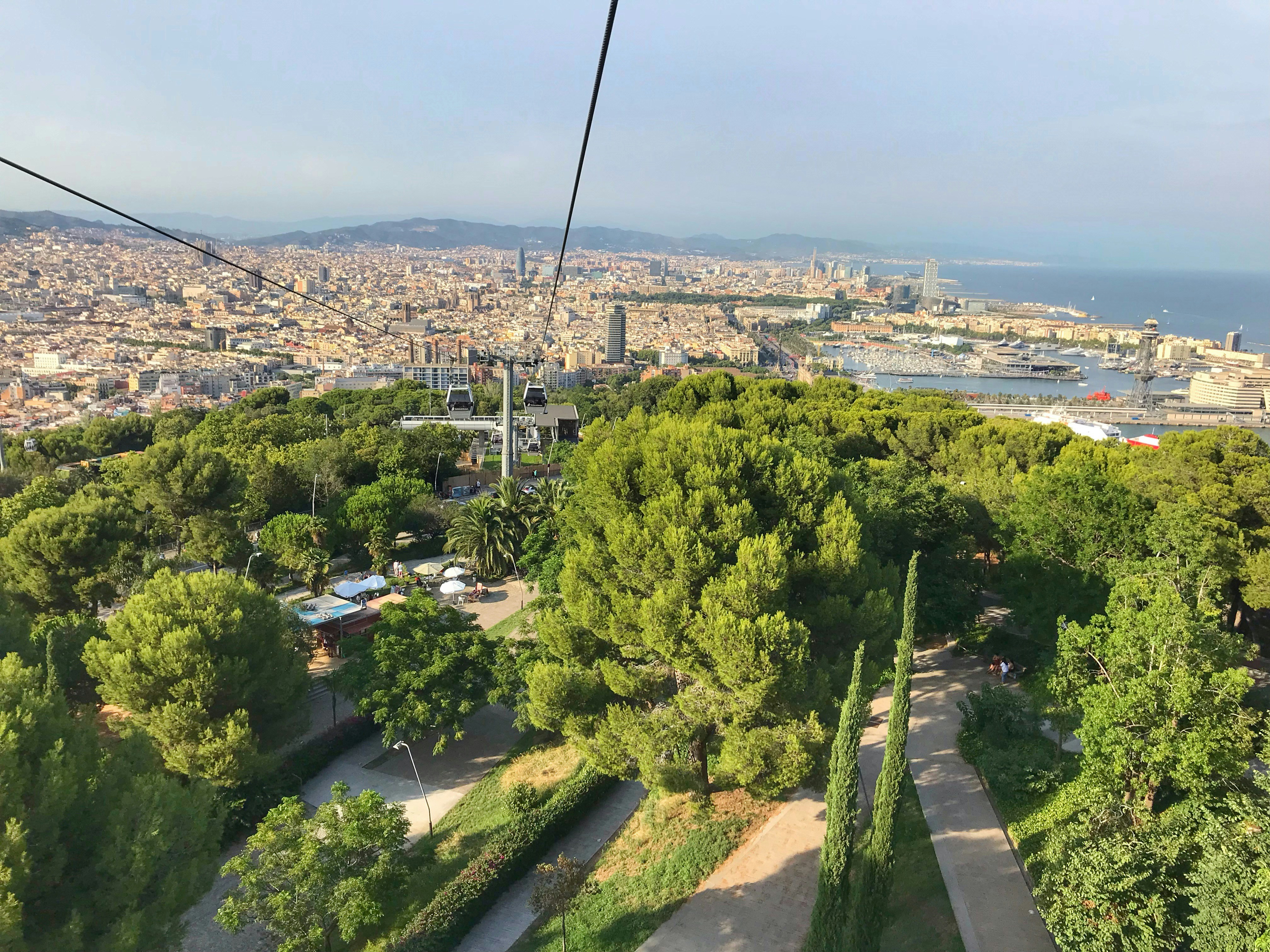 Enjoy Barcelona from the height in Montjuïc