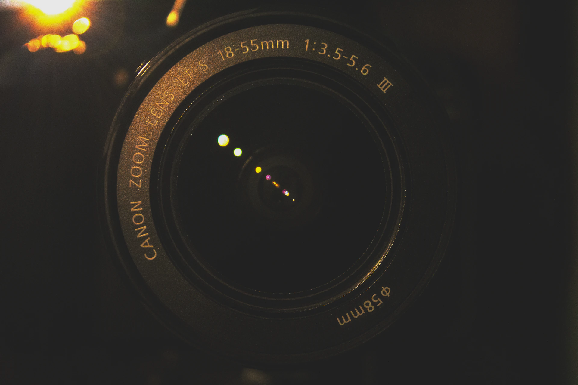 black nikon camera lens in close up photography