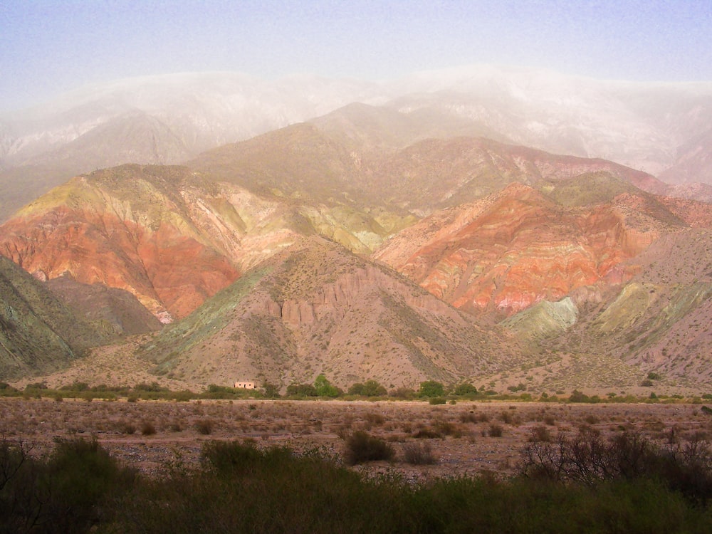 green and brown mountains under blue sky during daytime