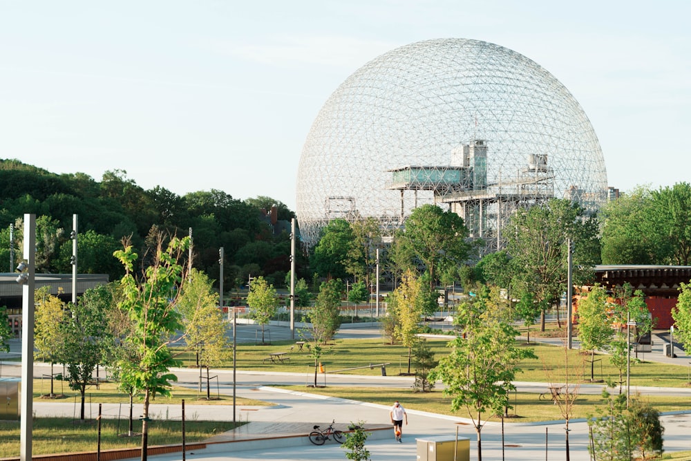 white dome building near green trees during daytime