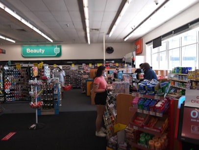 A store filled with lots of items and people