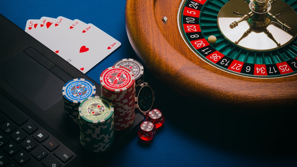 playing cards on brown wooden table