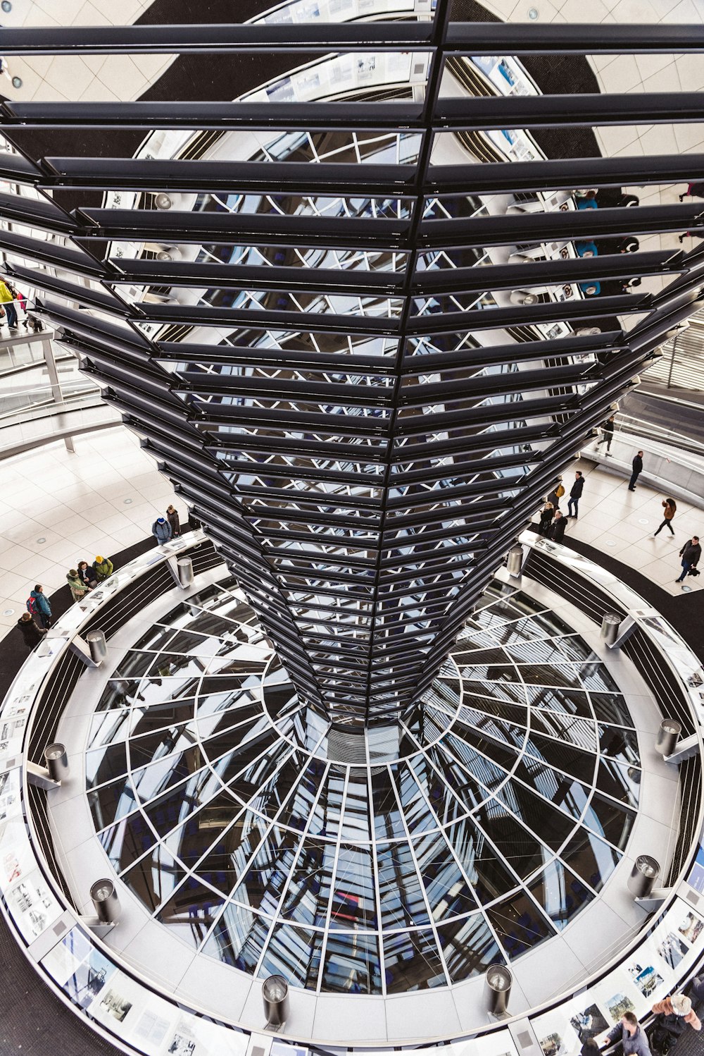 people walking inside a building