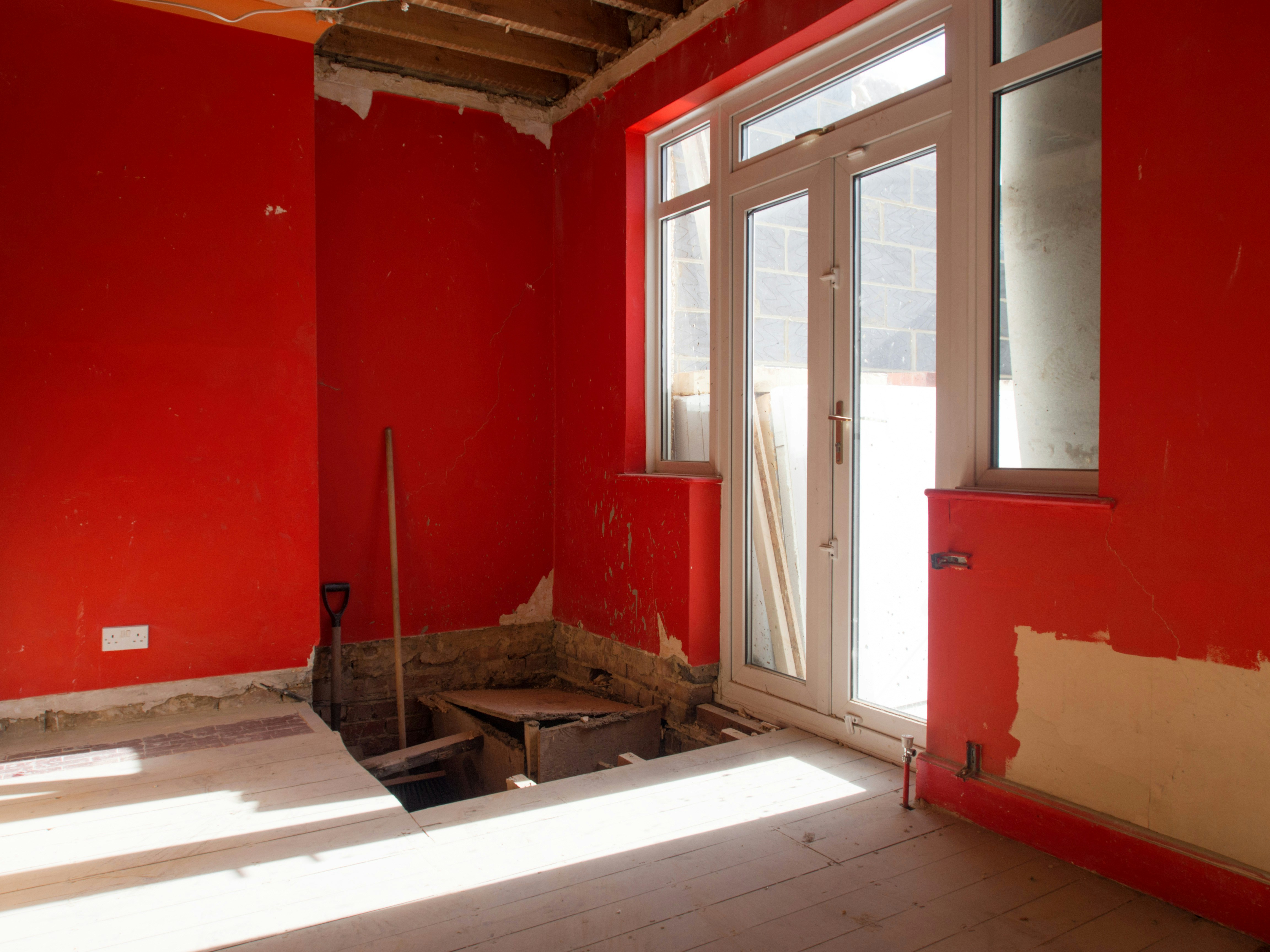 white wooden framed glass window