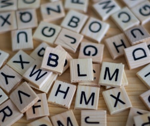 brown wooden blocks with numbers