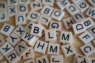 brown wooden blocks with numbers