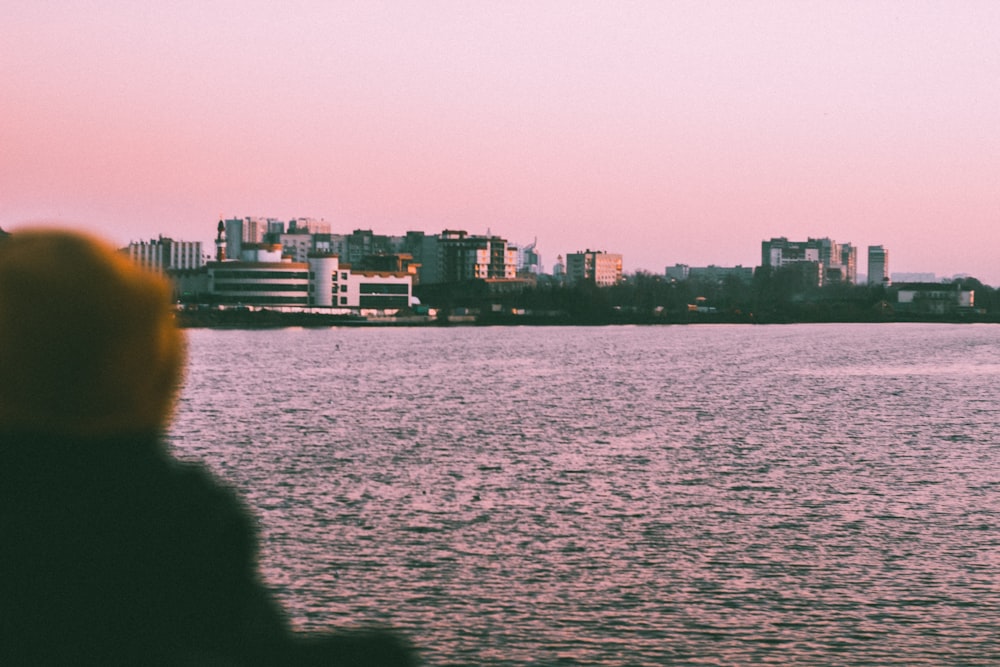 body of water near city buildings during daytime